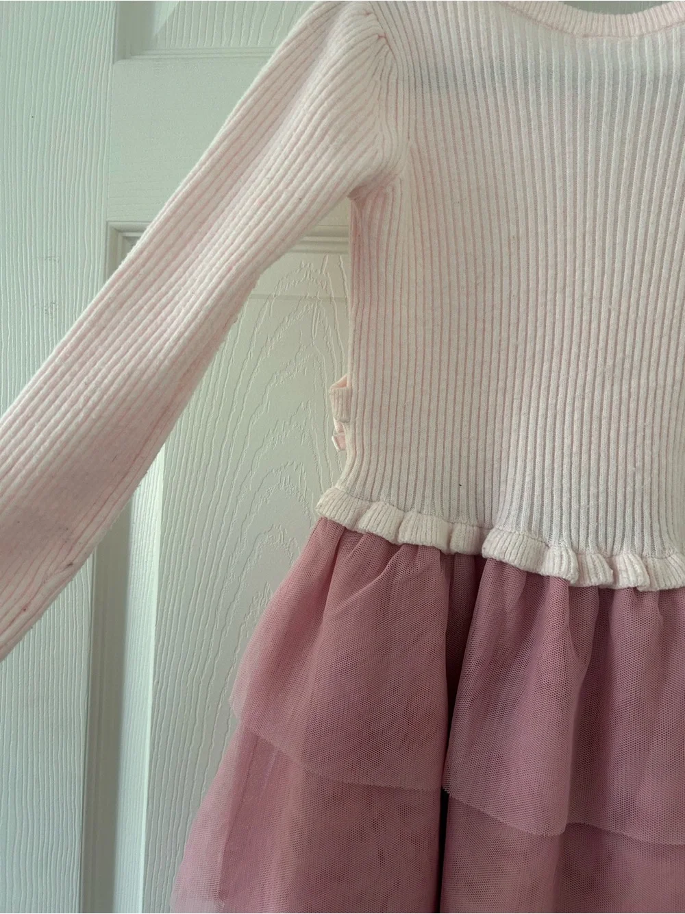 Gymboree Girl’s Long Sleeve Pink Tutu Dress - Size 8